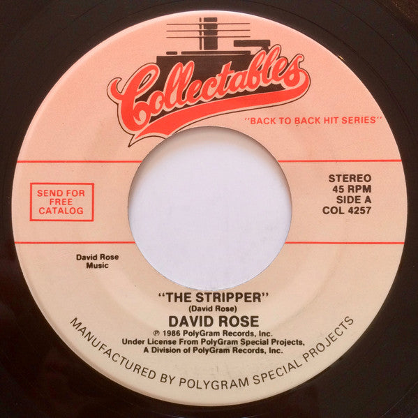 David Rose / Eddy Howard – The Stripper / Happy Birthday