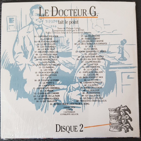 Philippe Geluck – Le Docteur G. Fait Le Point (Disque 2)