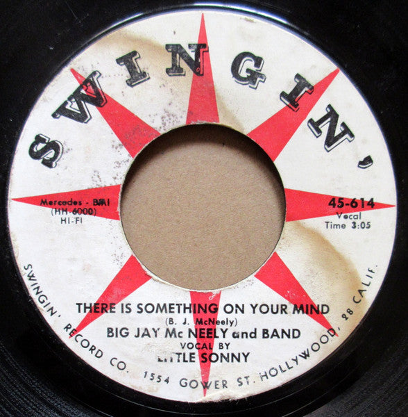 Big Jay McNeely & Band – There Is Something On Your Mind / ...Back...Shack...Track