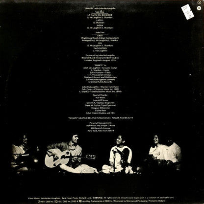 Shakti (2) With John McLaughlin – A Handful Of Beauty