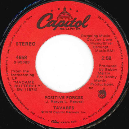 Tavares – Never Had A Love Like This Before / Positive Forces