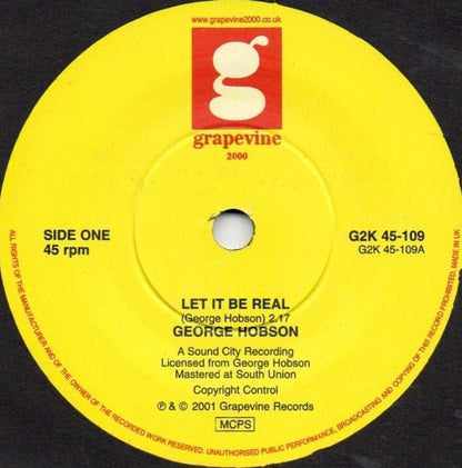 George Hobson – Let It Be Real