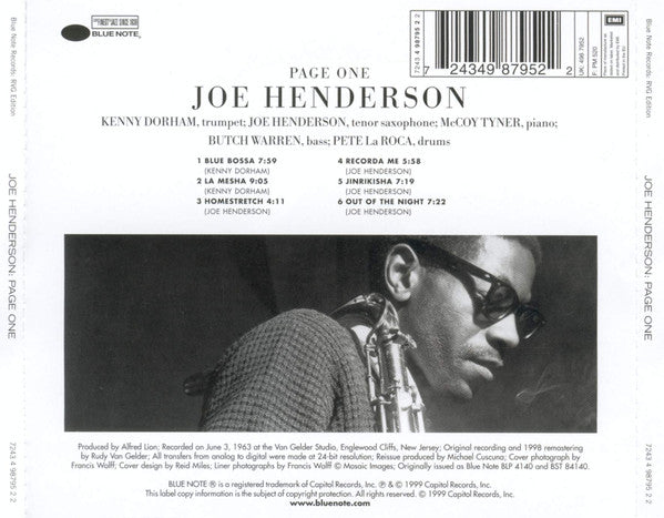 Joe Henderson – Page One