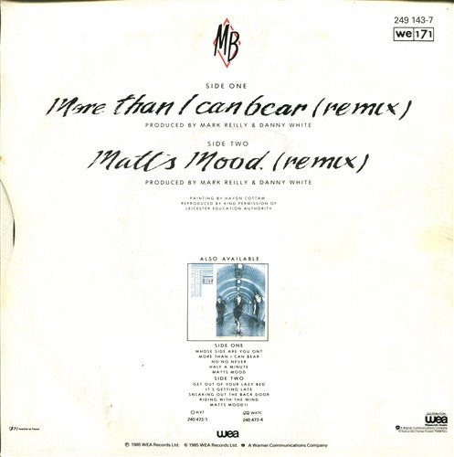 Matt Bianco – More Than I Can Bear (Remix)