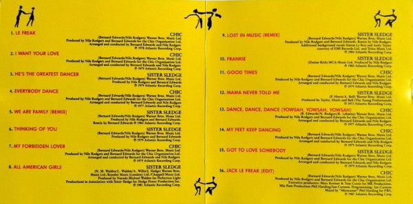 Chic And Sister Sledge – Freak Out / The Greatest Hits Of Chic And Sister Sledge