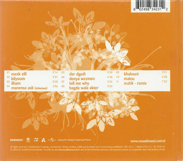 Souad Massi – Mesk Elil