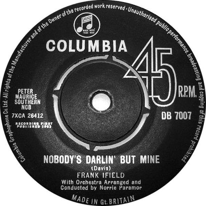 Frank Ifield – Nobody's Darlin' But Mine