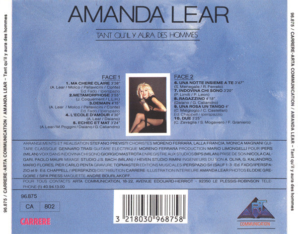 Amanda Lear – Tant Qu'il Y Aura Des Hommes