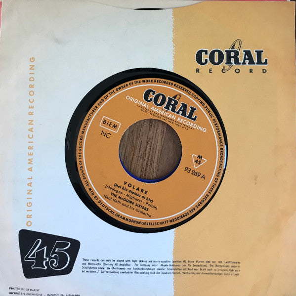 McGuire Sisters – Volare (Nel Blu, Dipinto Di Blu)