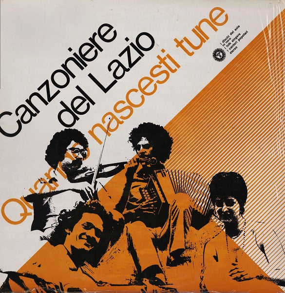 Canzoniere Del Lazio – Quando Nascesti Tune