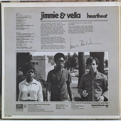 Jimmie & Vella Cameron – Heartbeat