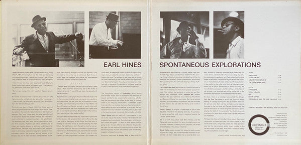 Earl Hines – Spontaneous Explorations