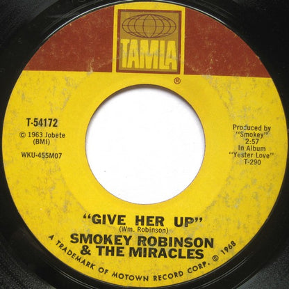 The Miracles – Special Occasion / Give Her Up