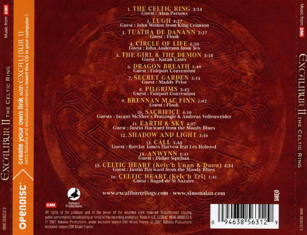 Alan Simon – Excalibur II (The Celtic Ring)