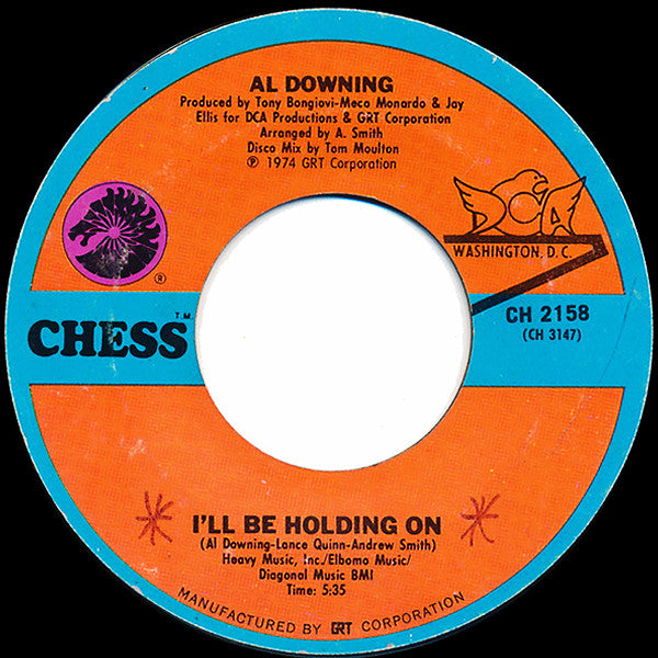 Al Downing – I'll Be Holding On / Baby Let's Talk It Over
