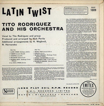 Tito Rodriguez & His Orchestra – Latin Twist