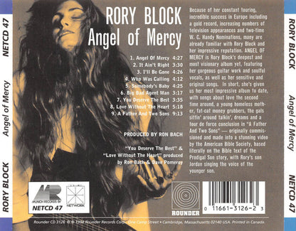 Rory Block – Angel Of Mercy