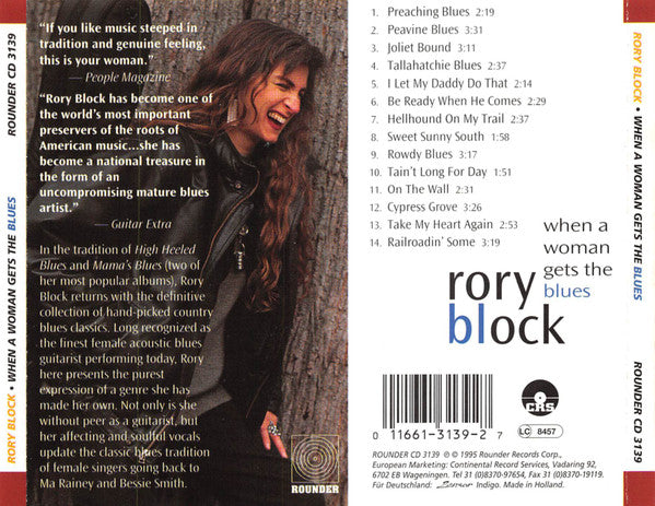 Rory Block – When A Woman Gets The Blues