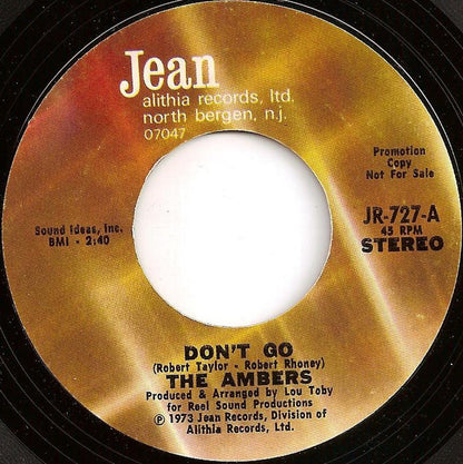 The Ambers – Don't Go