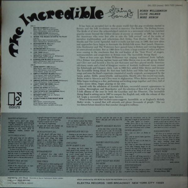 The Incredible String Band – The Incredible String Band