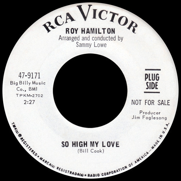 Roy Hamilton (5) – So High My Love