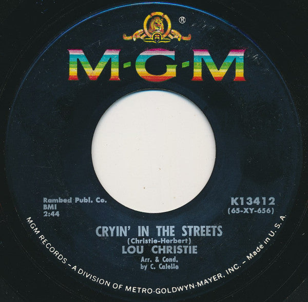 Lou Christie – Lightnin' Strikes