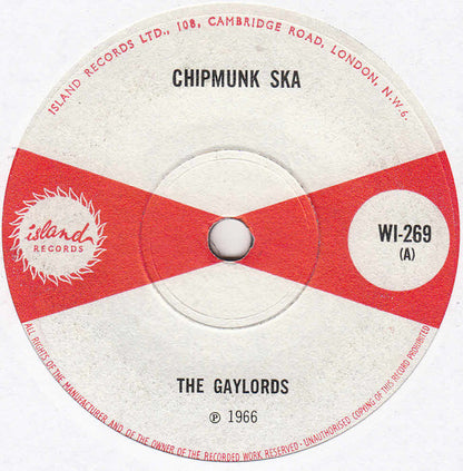 The Gaylads – Chipmunk Ska