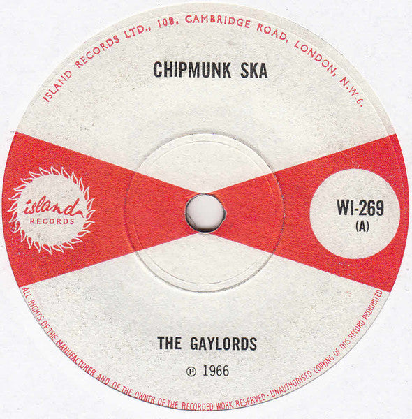 The Gaylads – Chipmunk Ska