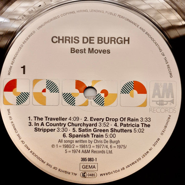 Chris De Burgh – Best Moves