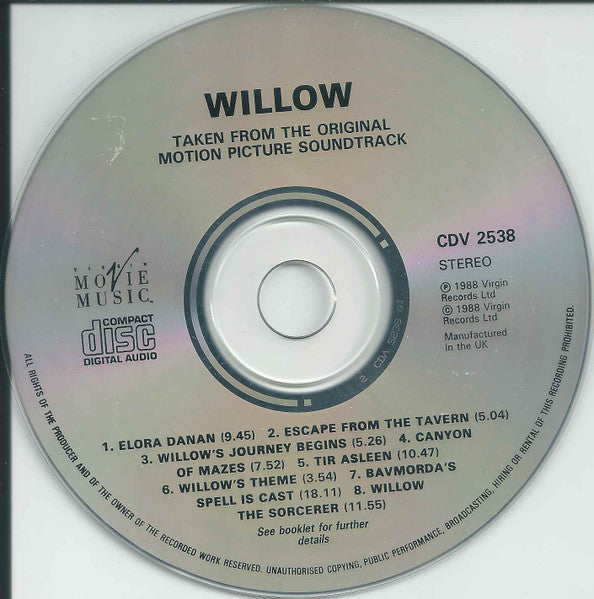 James Horner – Willow (Original Motion Picture Soundtrack)