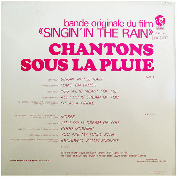 Various – Chantons Sous La Pluie