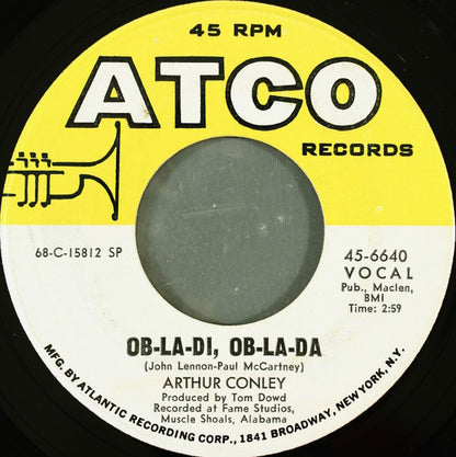 Arthur Conley – Ob-La-Di, Ob-La-Da / Otis Sleep On