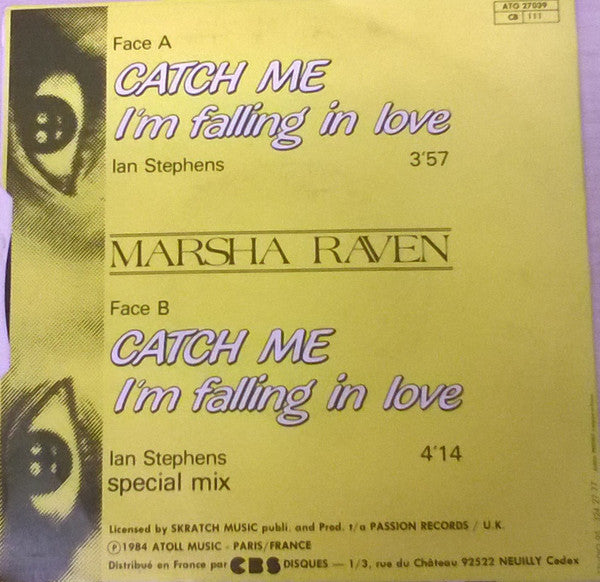 Marsha Raven – Catch Me (I'm Falling In Love)
