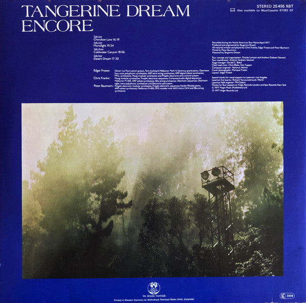 Tangerine Dream – Encore