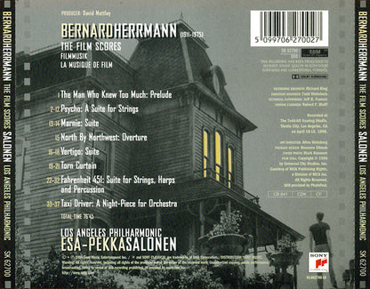Bernard Herrmann - Esa-Pekka Salonen, Los Angeles Philharmonic Orchestra – The Film Scores