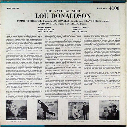 Lou Donaldson – The Natural Soul