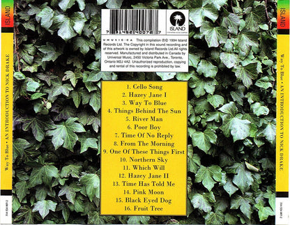 Nick Drake – Way To Blue - An Introduction To Nick Drake