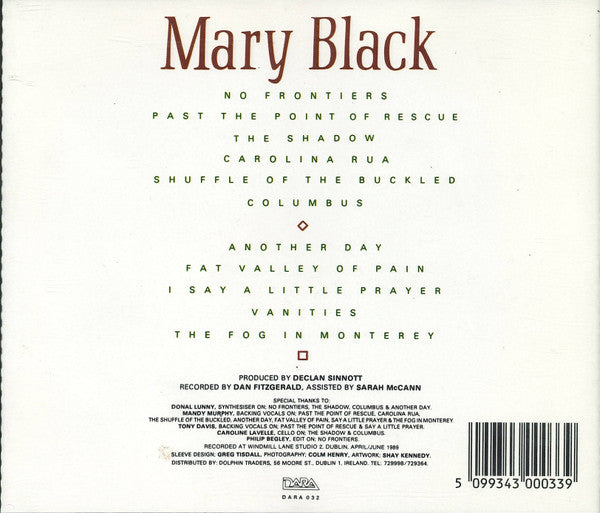 Mary Black – No Frontiers