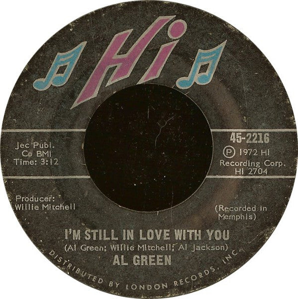 Al Green – I'm Still In Love With You / Old Time Lovin'