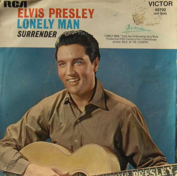 Elvis Presley With The Jordanaires – Lonely Man / Surrender