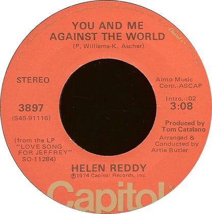 Helen Reddy – You And Me Against The World / Love Song For Jeffrey