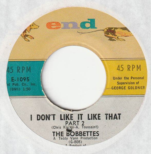 The Bobbettes – I Don't Like It Like That Part 1