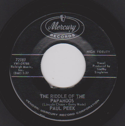 Paul Peek – The Riddle Of The Papahoos