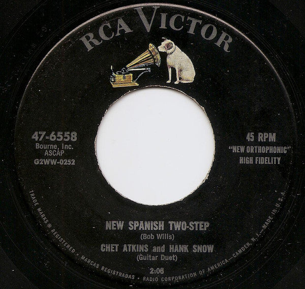 Chet Atkins And Hank Snow – New Spanish Two-Step / Reminiscing