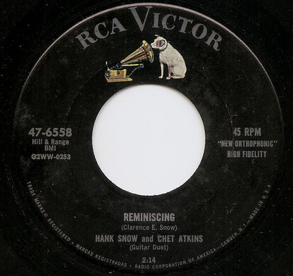 Chet Atkins And Hank Snow – New Spanish Two-Step / Reminiscing