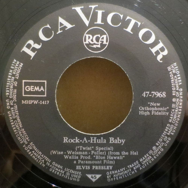 Elvis Presley – Rock-A-Hula Baby