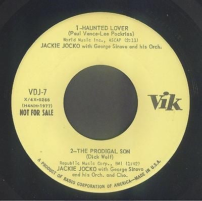Jackie Jocko, The Coronados – Haunted Lover / The Prodigal Son / My Beautiful Dream / No No Blues
