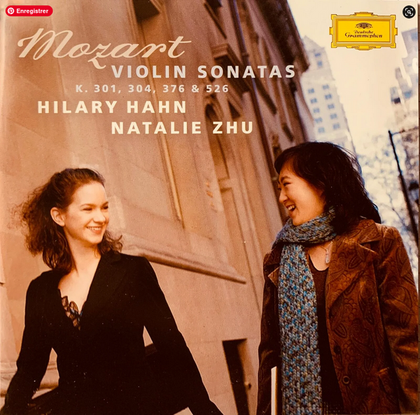 💿 MOZART Скрипичные сонаты HILARY HAHN CD 2005 Deutsche Grammophon Отличное состояние (EX) THE COLLECTOR