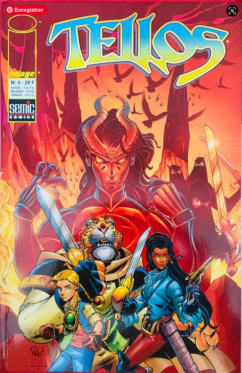 🇫🇷 📖 TELLOS Collection Image #04 Comic Book 2001 Semic Comics NM THE COLLECTOR