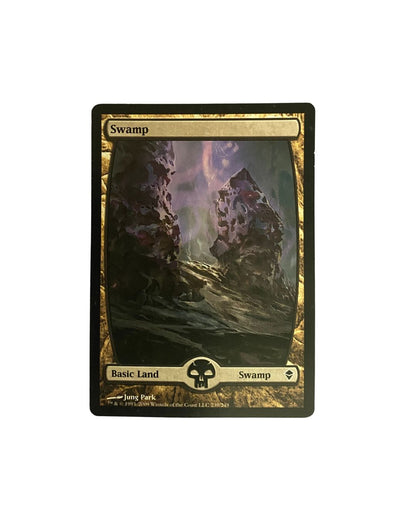 Карта Magic: The Gathering – Swamp (Болото) Foil – Zendikar #239/249